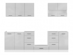 K&ouml;&ouml;gikomplekt Junona Line, helehall v., 2.6 m