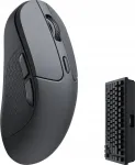 Juhtmevaba m&auml;nguhiir Keychron M3-A4, 2.4 ghz / bluetooth / usb, must v.