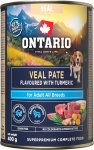 M&auml;rg koeratoit Ontario Adult Pate, vasikaliha, 0.4 kg