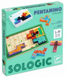 Loogikam&auml;ng Djeco Sologic Pentanimo, mitmev&auml;rviline