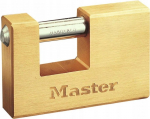 Riputatav ukselukk Masterlock 608EURD, kuldne v., 85 mm