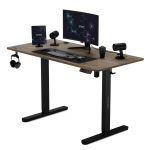 Kahjustatud pakendiga toode. Arvutilaud reguleeritava k&otilde;rgusega SENSE7 Nojo, 120 cm x 60 cm, 72 - 118 cm, pruun v./must v.