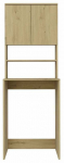 Kapp pesumasina kohal Pola Multi, artisan oak, 64 cm x 64 cm x 180 cm
