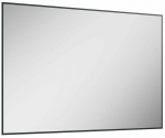 Peegel Elita Sharon Square, valgustusega, rippuv, 120 cm x 80 cm, must v.