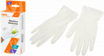 Kindad lateks Simple Solution 00970, valge v., L, 10 tk