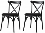 Toolide komplekt Kalune Design Ekol 290 V2 974NMB1887, matt, must v., 40 cm x 42 cm x 81 cm, 2 tk