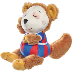 Pehme m&auml;nguasi Schmidt Bobo Sleeping, sinine v./pruun v./punane v., 38 cm