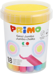 Kriidid Primo Jumbo 445-703, mitmev&auml;rviline, 18 tk