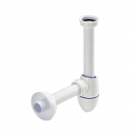 Sifoon vannitoavalamu jaoks Nicoll C2923, 222 mm, 32 mm, valge v.