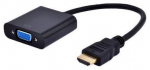 Adapter Gembird HDMI to VGA HDMI Male, VGA Female, 0.15 m, must