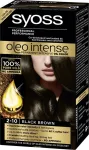 Juuksev&auml;rv Syoss Oleo Intense, black brown v., Black Brown 2-10, 50 ml