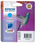 Tindiprinteri kassett Epson T0802, sinine v.