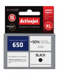 Tindiprinteri kassett ActiveJet Premium AH-650BR, must v., 20 ml
