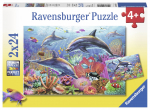 Pusle 2in1 Ravensburger Underwater Beauty, 48 tk