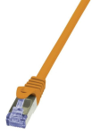 Juhe Logilink CAT6 S/FTP CQ3018S RJ-45 8P8C, RJ-45 8P8C, 0.25 m, oranž v.