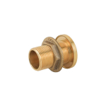 Keermestatud &uuml;hendus lukustusmutriga Cavaletto, 1/2", messing