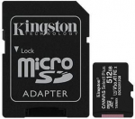 M&auml;lukaart Kingston, 512 GB, 100 Mb/s - 85 Mb/s