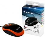 Juhtmega arvutihiir Blow MP-20, punane v.