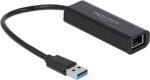 Adapter Delock USB, RJ-45, 0.15 m