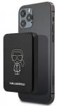 Akupank Karl Lagerfeld Magsafe, 3000 mAh, must v.
