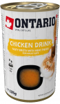 Kassi m&auml;rgtoit Ontario Cat Drink Chicken, kanaliha, 0.135 kg