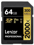 M&auml;lukaart Lexar Professional, 64 GB