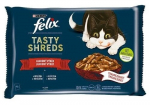 Kassi m&auml;rgtoit Purina Tasty Shreds, veiseliha/kanaliha, 0.08 kg x 4 tk