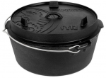 Katel Petromax Dutch Ovens, malm, 42 cm, 10.8 l, must v.