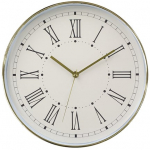 Kvartsseinakell Gold Romano, kuldne/valge, 30 cm x 30 cm, 30 cm