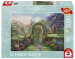 Pusle Schmidt Thomas Kinkade Hummingbird Cottage 111101, 49.3 cm x 69.3 cm, 1000 tk, mitmev&auml;rviline
