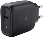 Telefoni laadija Trust Maxo, USB-C, must v., 45 W