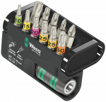 Kuusnurksete peade komplekt Wera Bit-Check, T25, 1/4"