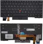 S&uuml;learvutite klaviatuurid Lenovo KB314874 for Lenovo Thinkpad X13, with Trackpoint with Backlight US, Inglise (US), must v.