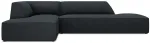Nurgadiivan Micadoni Home Ruby Modular 4 Seats, must v., vasak, 273 x 180 cm x 69 cm