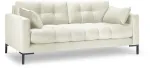 Diivan Micadoni Home Mamaia Velvet, hele pruun v., 152 x 92 cm x 75 cm