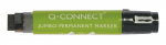 Veekindel marker Q-Connect Jumbo 11KF00270, 2 - 20 mm, must v.
