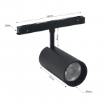 Valgusti siinide jaoks Modoled Magnetic MLP1044M, LED, 3000 - 6000 &deg;K, 1 x 20 W, must v.