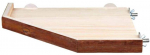 Riiul n&auml;riliste jaoks Trixie Natural Living, 33 cm x 33 cm, pruunikas v.