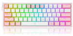 Juhtmega m&auml;nguklaviatuur Redragon K617 Fizz, EN, valge v.