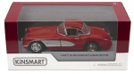 M&auml;nguauto Kinsmart 1957 Chevrolet Corvette KT5316, 1:34, punane v.