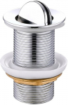Vannikork valamute jaoks Mexen Click-Clack Spin, messing, 7.8 cm x 6.2 cm, &Oslash; 38 mm