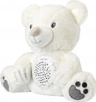 Seina- ja laeprojektor Milly Mally Bear, valge v.