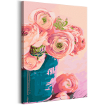 Maalimine numbrite j&auml;rgi Artgeist Flowers In Blue Vase MA_0428, mitmev&auml;rviline, 40 x 60 cm
