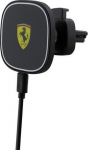 Auto telefonihoidik Ferrari Magsafe, 4 - 6.7 ", must v., 5 - 15 W