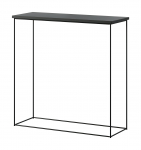Konsoollaud ADRK Milan, must v., 30 cm x 80 cm x 80 cm