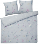Voodipesukomplekt Shumee Evergreen, helesinine v., 80 x 80 cm, 220 x 240 cm