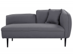 Lamamisdiivan Beliani Chevannes Right, tumehall v., 138 cm x 77 cm x 74 cm