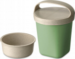 Toidukarp Koziol Buddy, 0.5 l, 10.4 cm x 10.4 cm, roheline v.