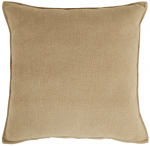 Dekoratiivne padi Home4you Lins, tume liiv, 65 cm x 65 cm