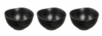 Kausside komplekt Ambition Salsa Relief, must v., 8 cm, 0.12 l